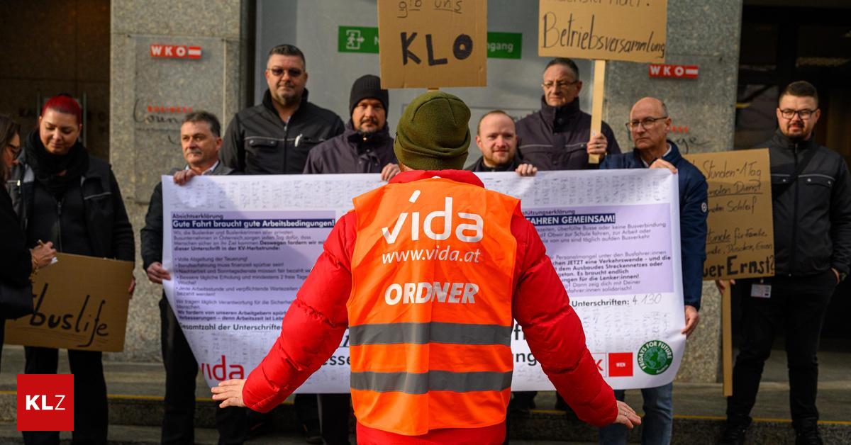 In Der Privaten Busbranche Einigung Oder Streik Gewerkschaften